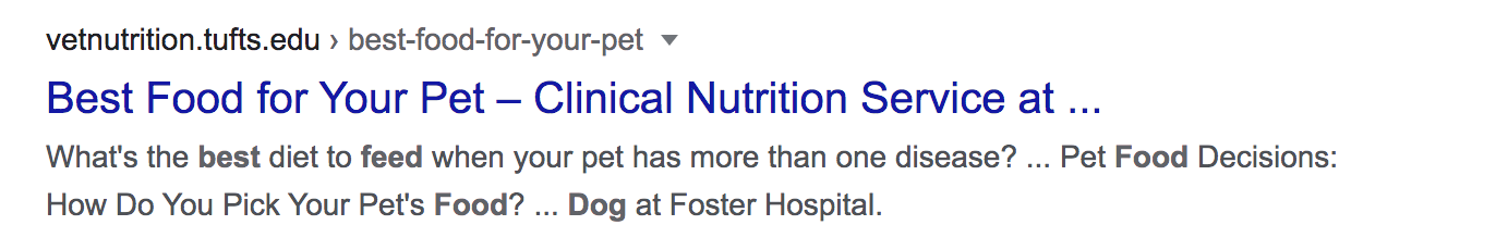 пример усеченного тега заголовка в поисковой выдаче