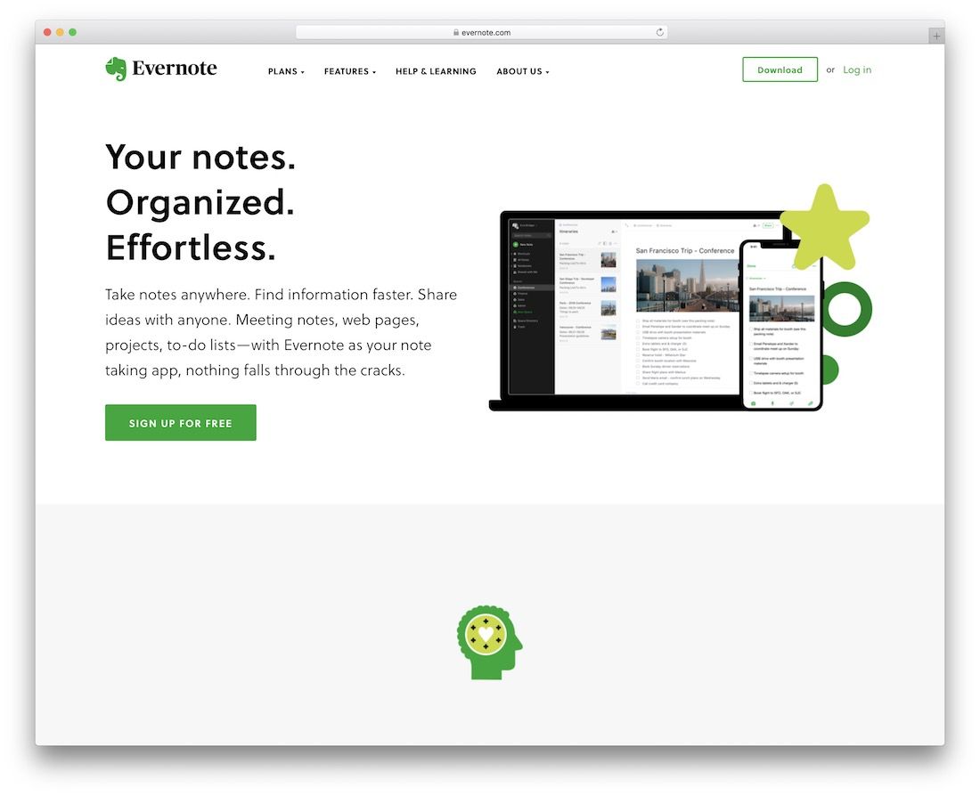 evernote take notes online tool