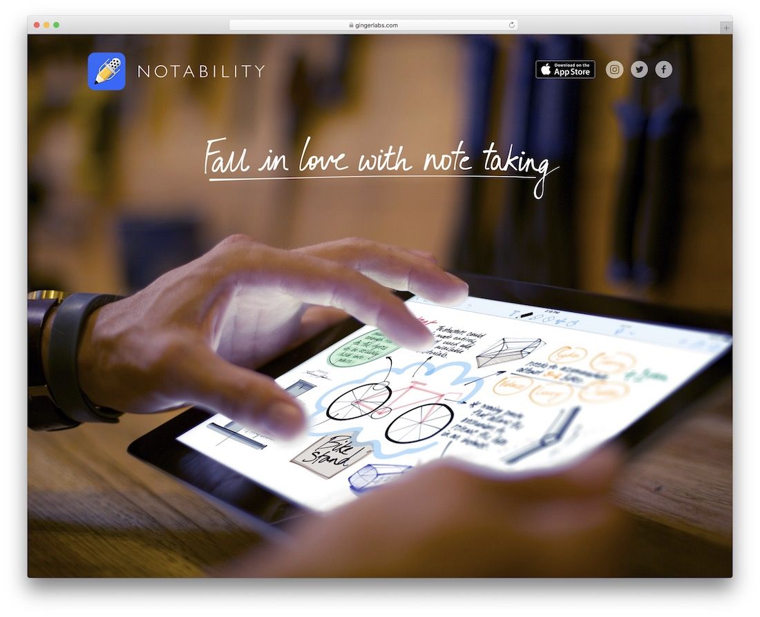 notability take notes online tool