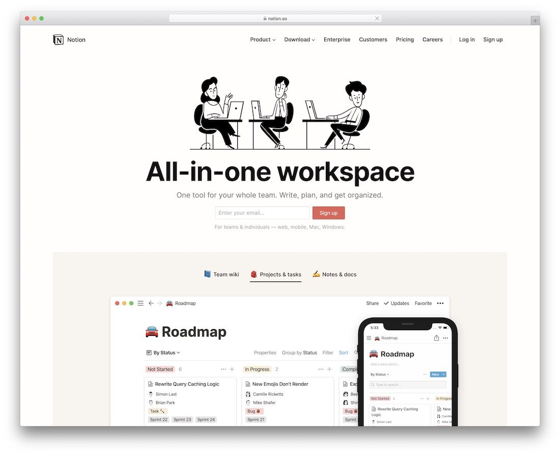 notion online notes tool app