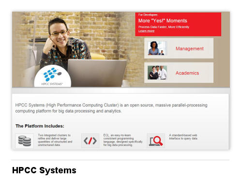 Изображение систем HPCC