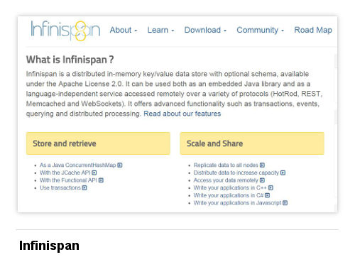 Изображение Infinispan