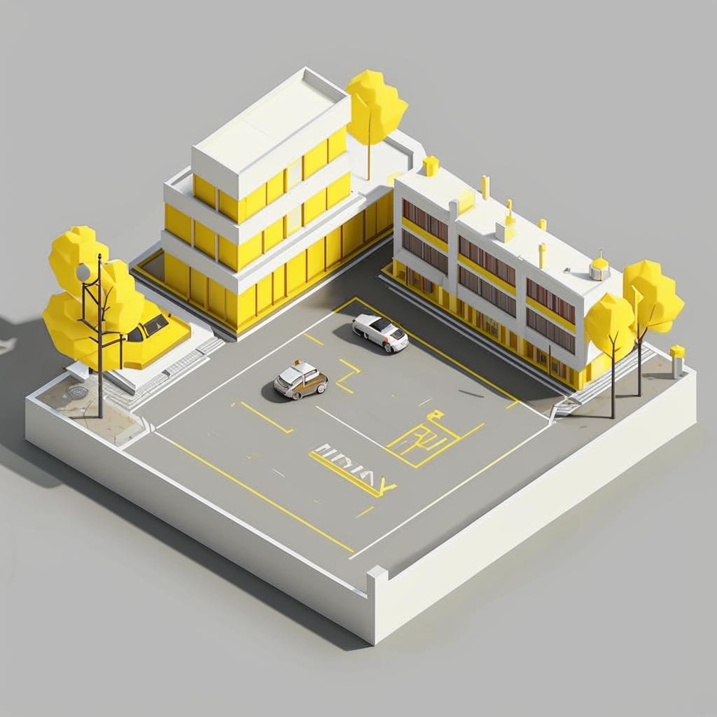 Автомобильная парковка Казань