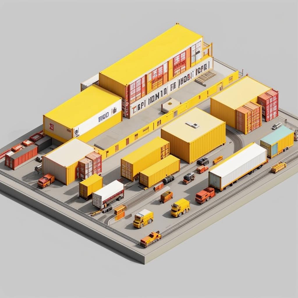 Контейнерный терминал Казань