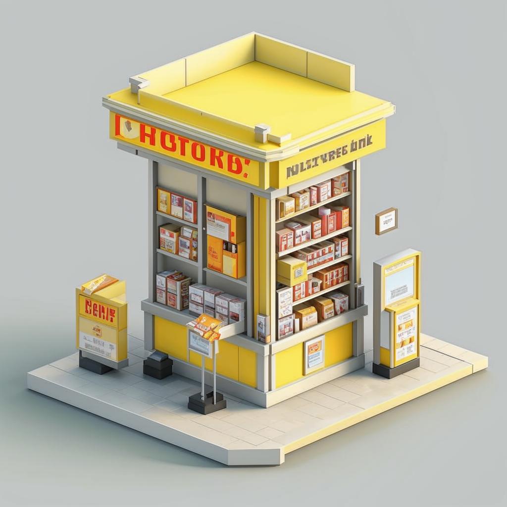 Точка продажи прессы Казань