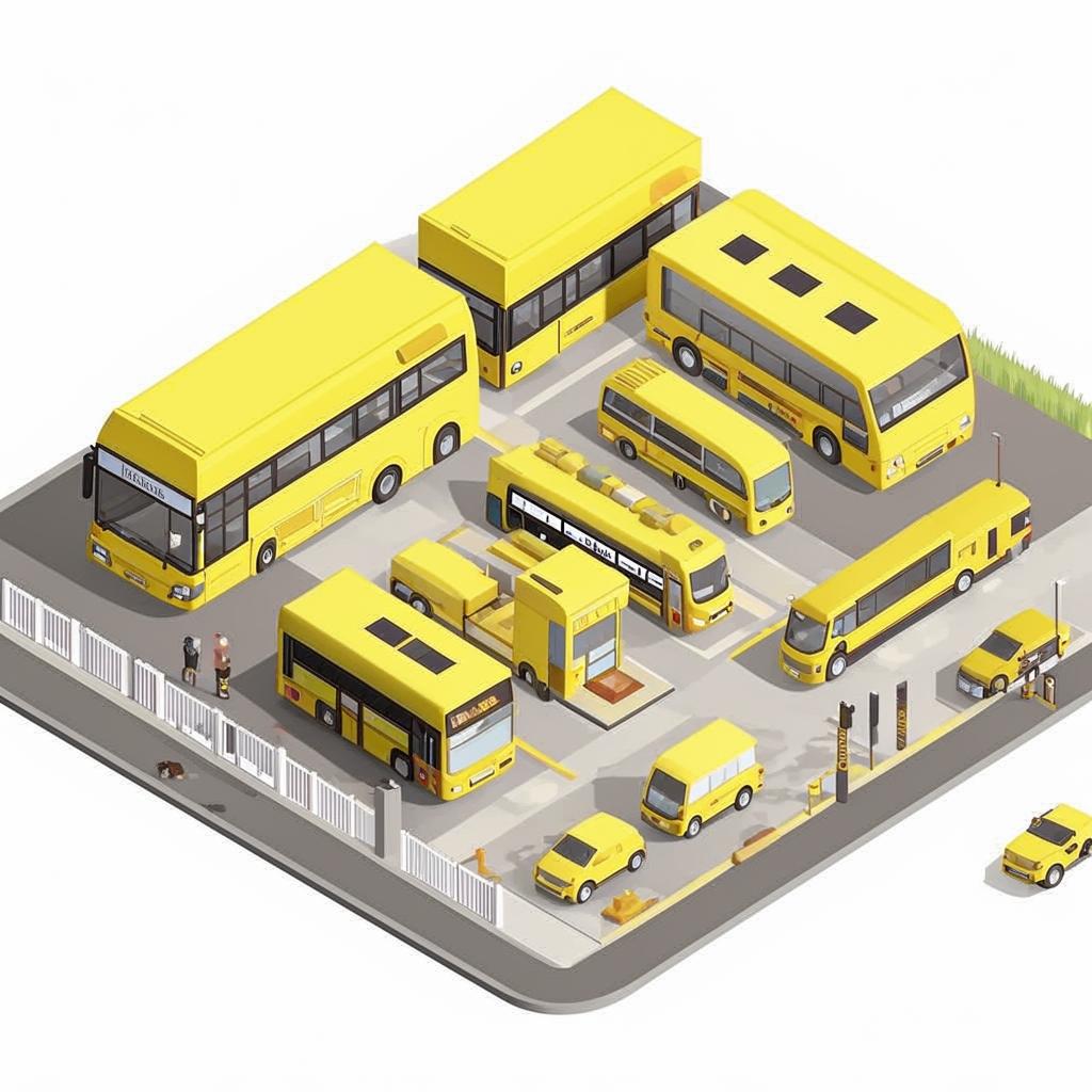 Автобусный парк Казань