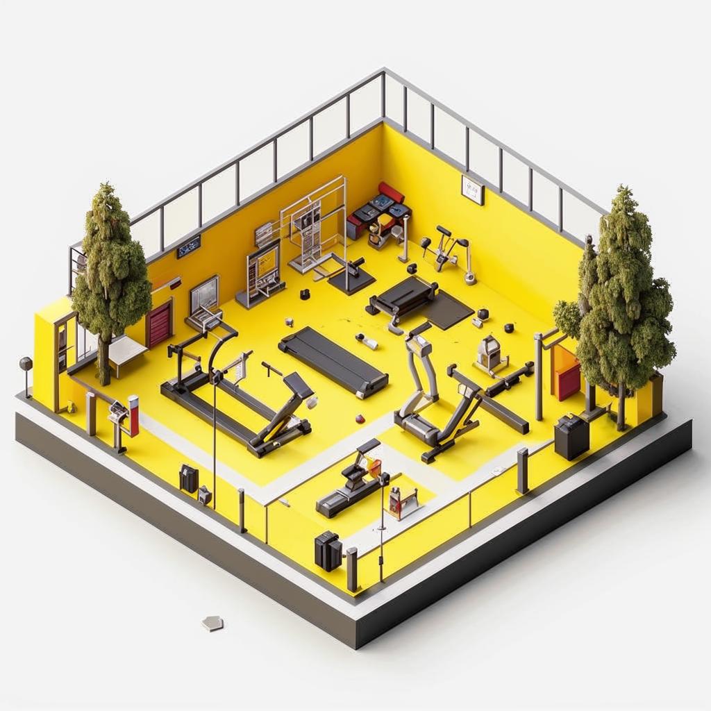 Спортивный, тренажёрный зал Казань