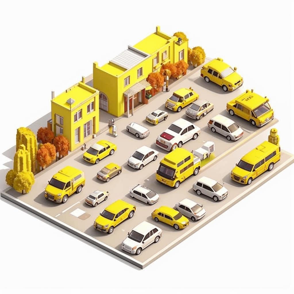 Автомобильная парковка Самара