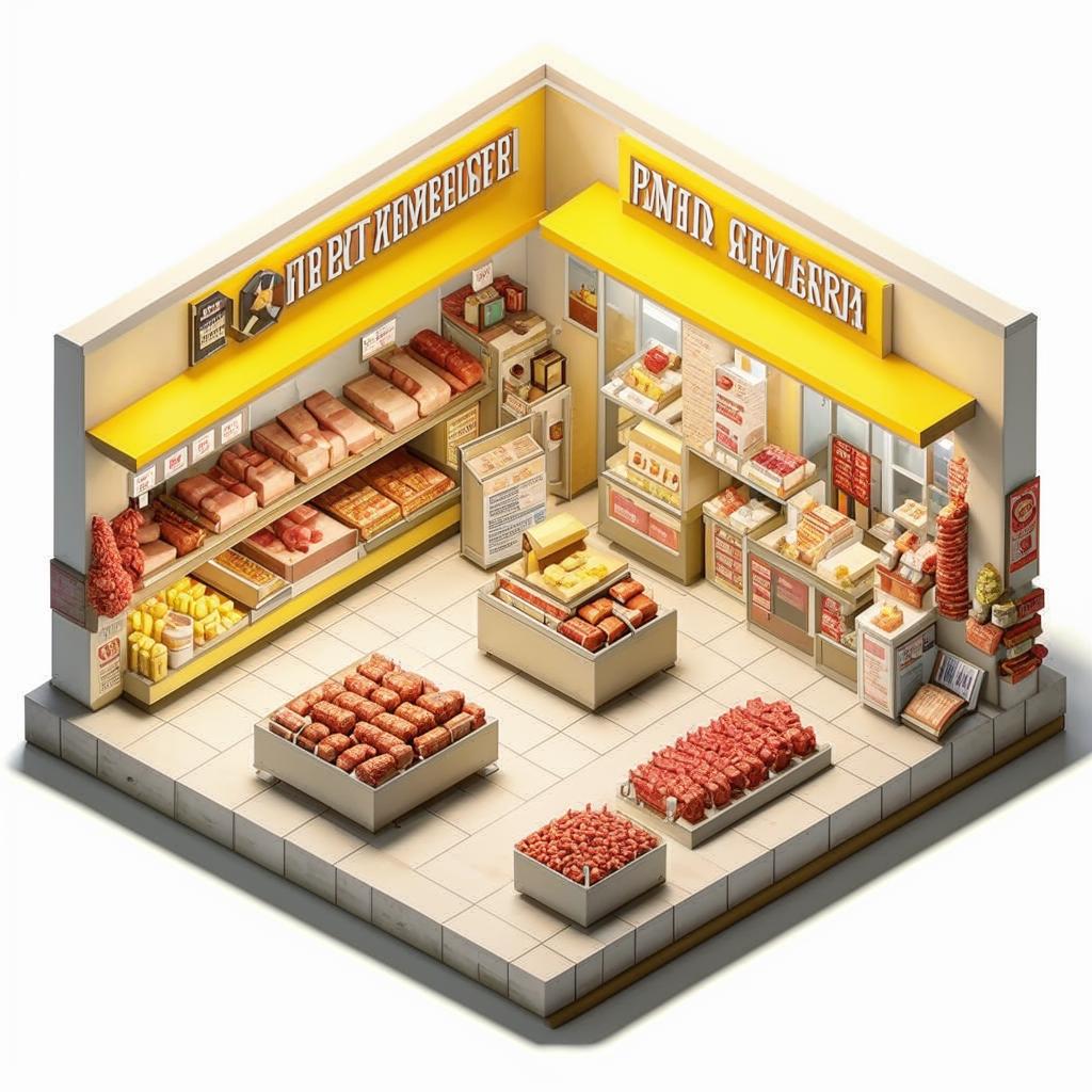 Магазин мяса, колбас Самара
