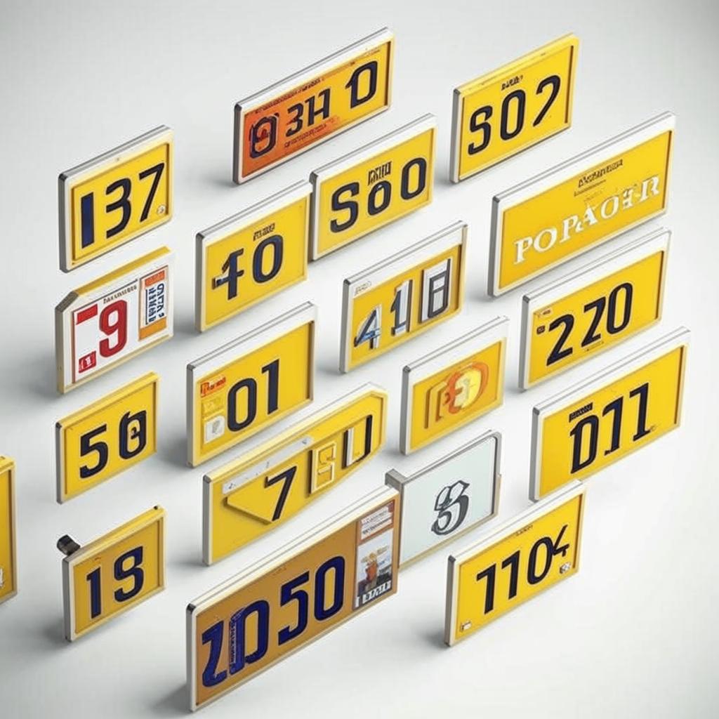 Изготовление номерных знаков Сочи