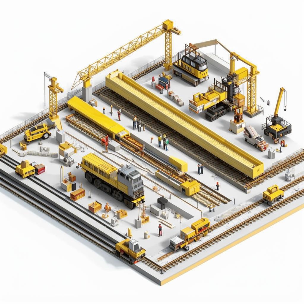 Строительство и ремонт железнодорожных путей Москва