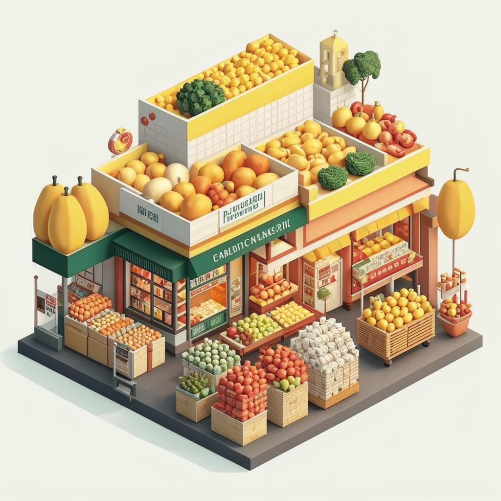 Магазин овощей и фруктов Москва