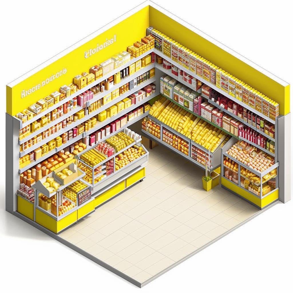 Магазин продуктов Москва