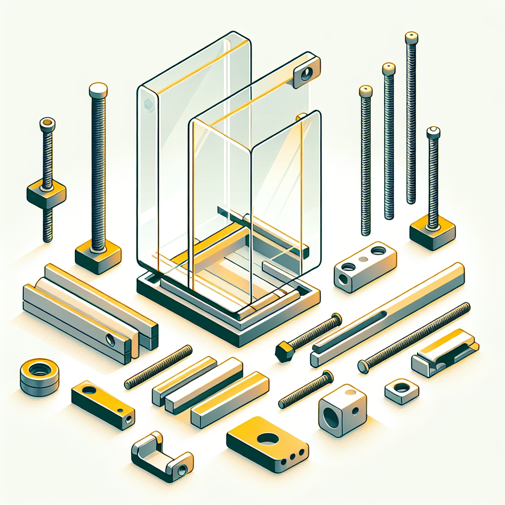 Фурнитура для стеклянных конструкций Омск