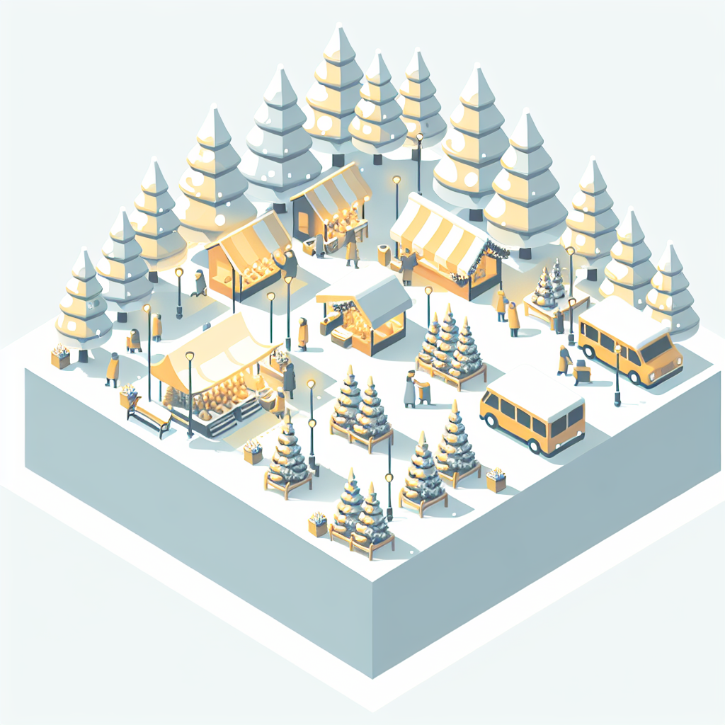 Ёлочный базар Омск