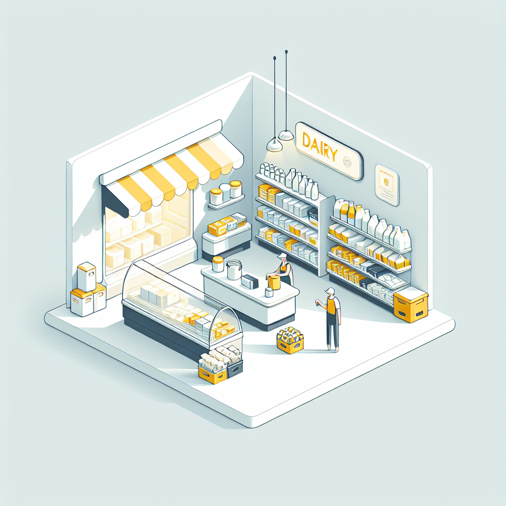 Молочный магазин Омск