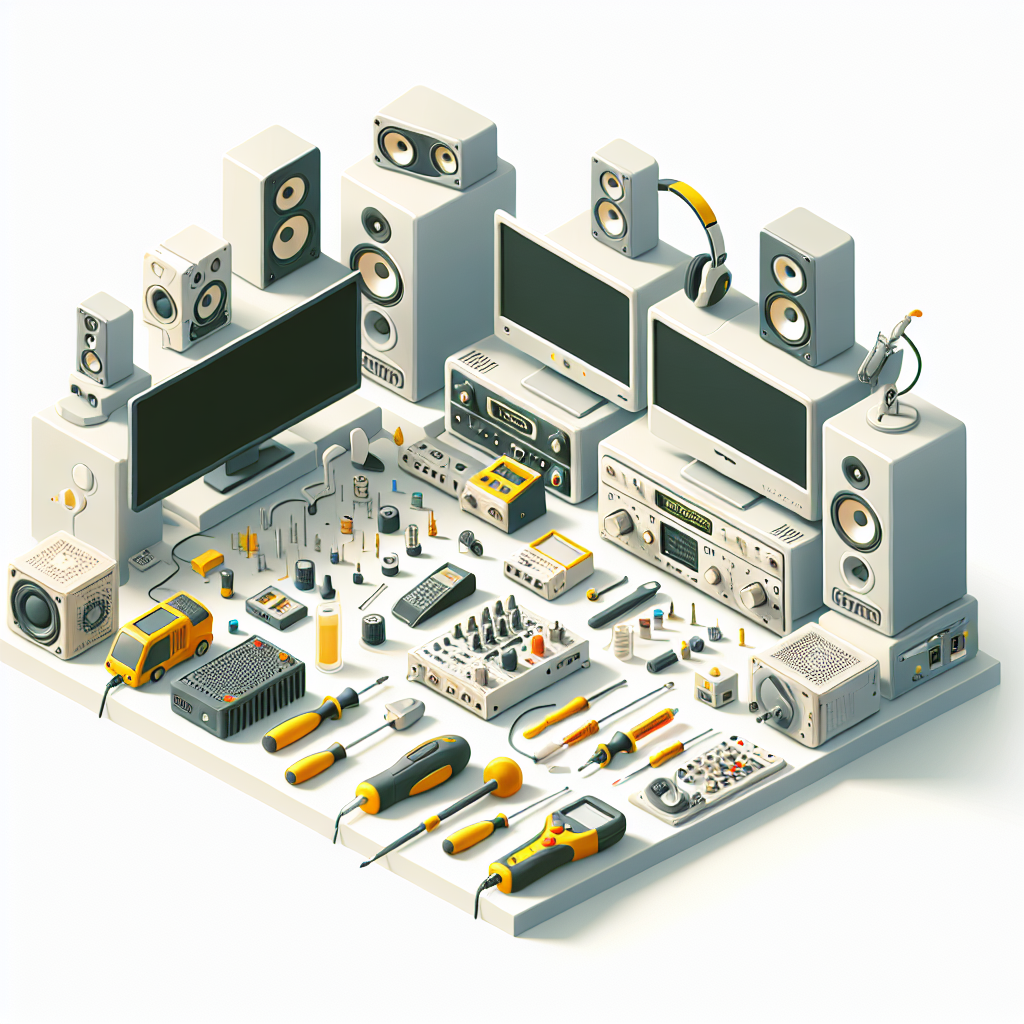 Ремонт аудиотехники и видеотехники Омск